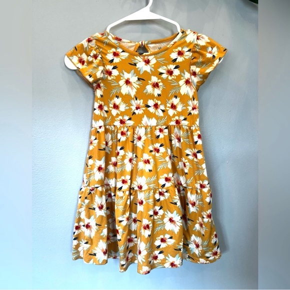 BTWEEN Printed Fit & Flare Dress for Girls/size 6 - Picture 1 of 10